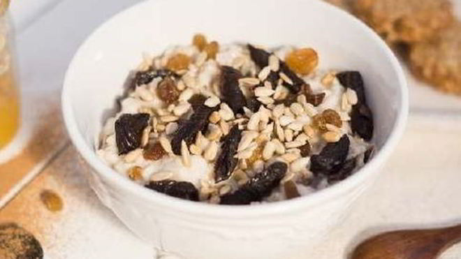 Рецепт Каши овсяной с сухофруктами