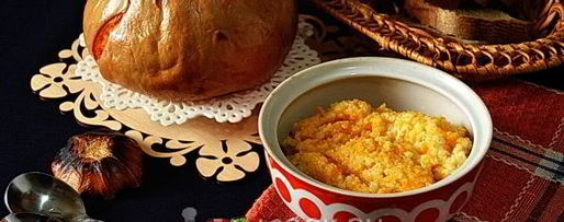 Шаг 15: каши в тыкве, запеченная в духовке