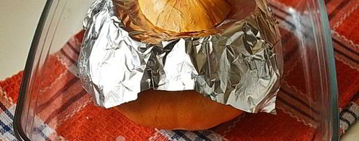 Шаг 13: каши в тыкве, запеченная в духовке