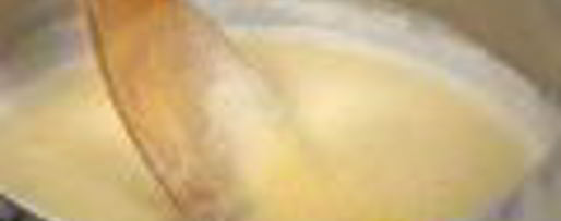 Шаг 1: франгольо, кукурузная каша с миндалем