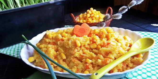 Рецепт каши двойной кукуруза