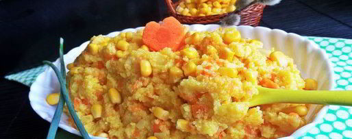 Шаг 9: каши двойной кукуруза