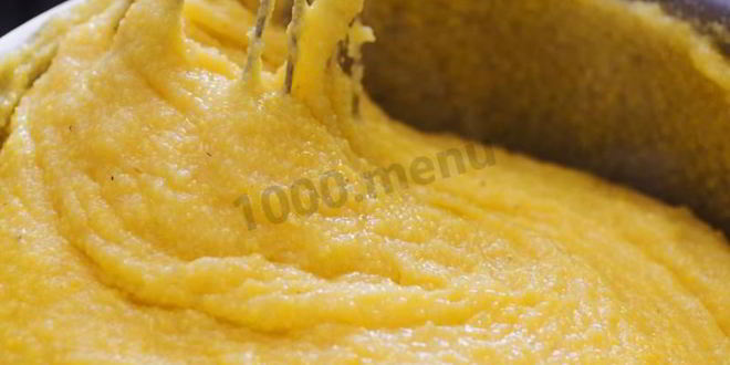 Рецепт каши из кукурузной крупы на молоке