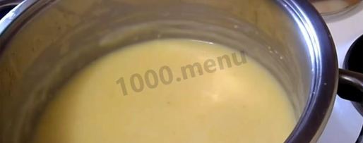 Шаг 6: каши из кукурузной крупы на молоке