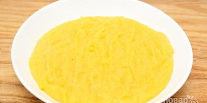 Рецепт каши кукурузной