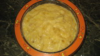 Рецепт Кукурузной каши с бананом