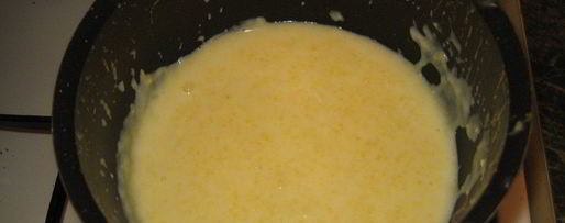 Шаг 4: кукурузной каши с бананом