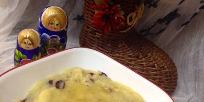 Рецепт кукурузной каши с клюквой