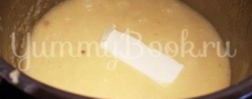 Шаг 6: кукурузной каши с курицей и грибами