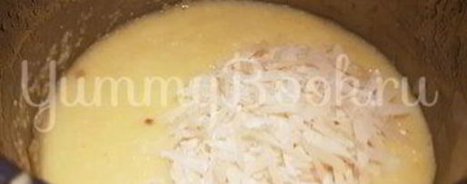 Шаг 7: кукурузной каши с курицей и грибами