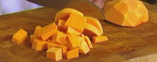 Шаг 3: кукурузной каши с тыквой и грецкими орехами