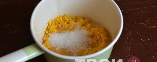 Шаг 2: кукурузной каши