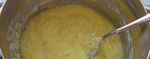 Шаг 2: мамалыги с брынзой