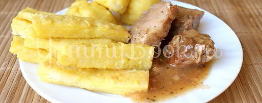 Шаг 6: поленты из кукурузной муки