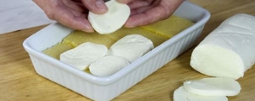 Шаг 1: поленты с грибами и шафраном