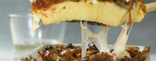 Шаг 3: поленты с грибами и шафраном