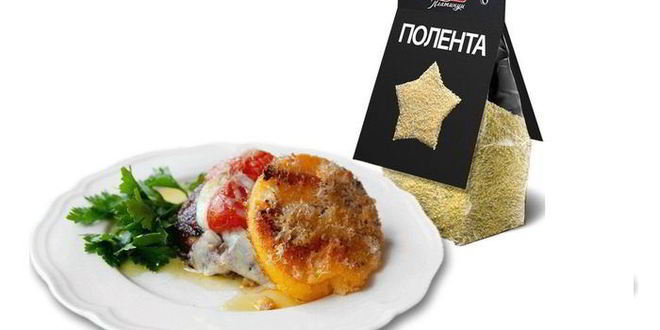 Рецепт поленты с грибами портобелло