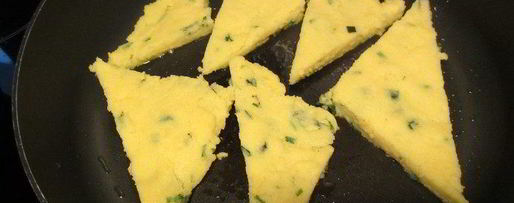 Шаг 6: поленты с грибами, свежими травами и пармезаном