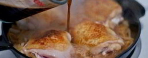 Шаг 2: поленты с курицей