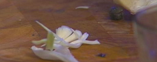 Шаг 2: поленты с оливками