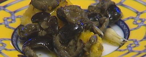 Шаг 5: поленты с оливками