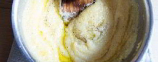 Шаг 2: поленты с овощами