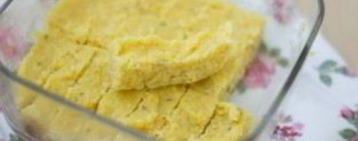 Шаг 4: поленты с пармезаном