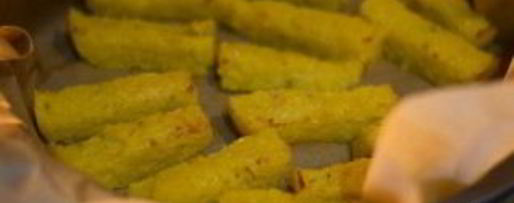 Шаг 6: поленты с пармезаном