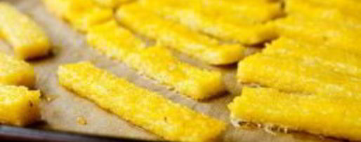 Шаг 5: поленты с сырным соусом