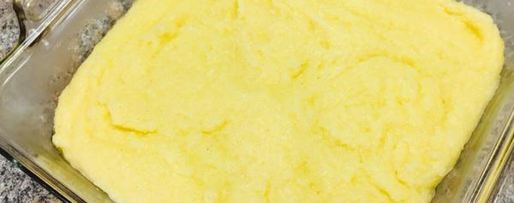 Шаг 1: поленты с сыром и душистыми травами