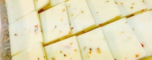 Шаг 2: поленты с сыром и душистыми травами