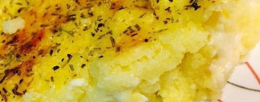 Шаг 5: поленты с сыром и душистыми травами