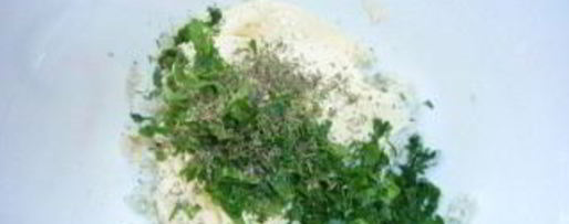 Шаг 1: поленты с сыром