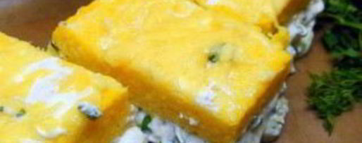 Шаг 10: поленты с сыром