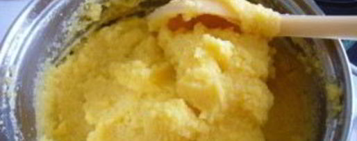 Шаг 3: поленты с сыром