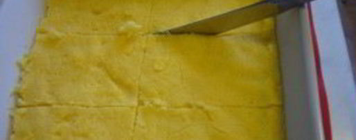 Шаг 5: поленты с сыром