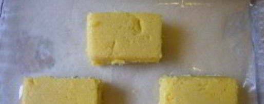 Шаг 7: поленты с сыром