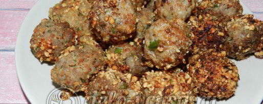 Шаг 12: поленты с тефтелями