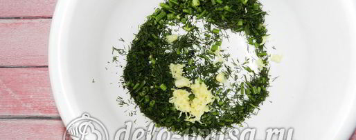 Шаг 6: поленты с тефтелями