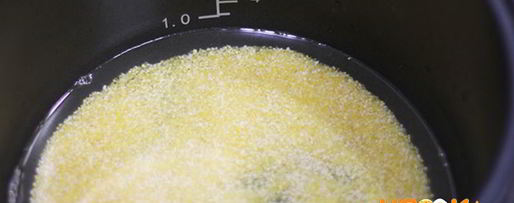 Шаг 3: поленты в мультиварке