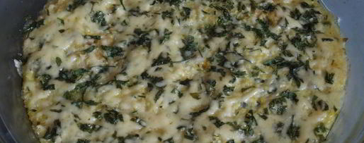 Шаг 3: поленты запеченной с помидорами и моцареллой