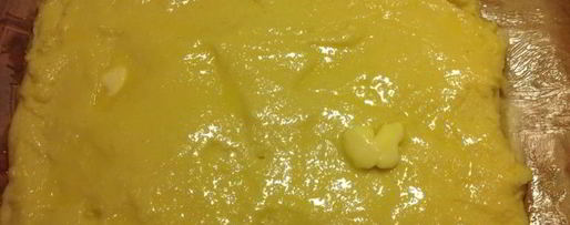 Шаг 6: поленты, запеченной с помидорами