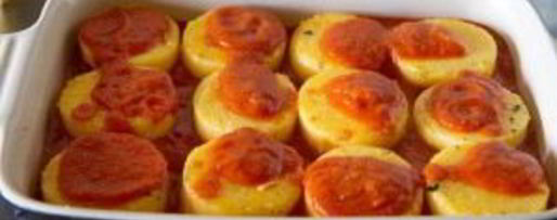 Шаг 3: томатной поленты