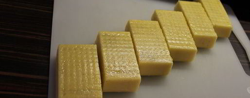 Шаг 1: запеченной поленты под пармезаном