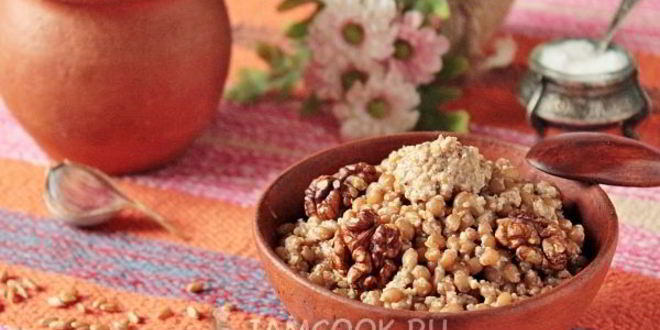 Рецепт кутьи по-грузински из пшеницы