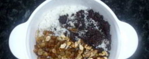 Шаг 3: кутьи с апельсинами