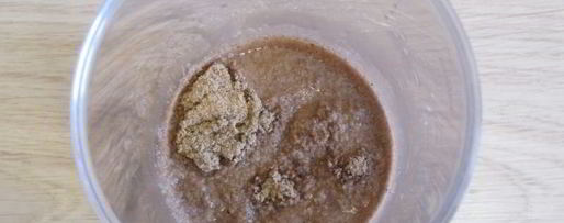 Шаг 5: льняной каши с черносливом