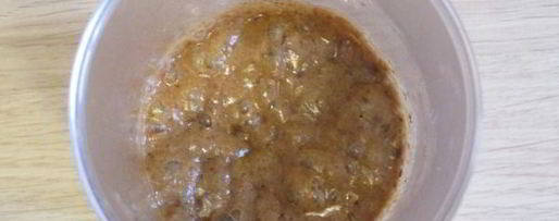 Шаг 6: льняной каши с черносливом