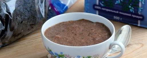 Шаг 7: льняной каши с черносливом