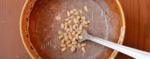 Шаг 3: льняной каши